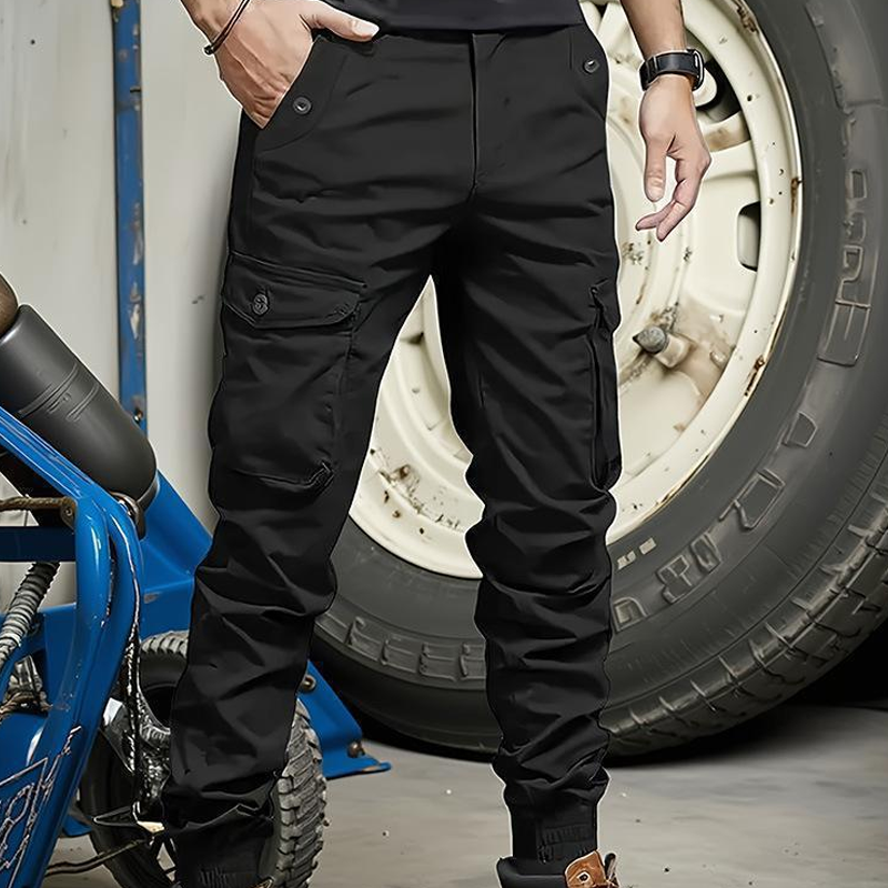 👖Nyheter på salg - 48 % RABATT🔥🥳OVER 50 000 SOLGT!💥Urban Tactical Cargo-bukser med avsmalnet passform