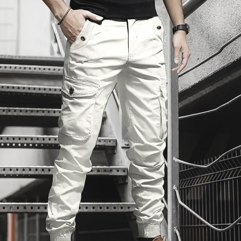 👖Nyheter på salg - 48 % RABATT🔥🥳OVER 50 000 SOLGT!💥Urban Tactical Cargo-bukser med avsmalnet passform