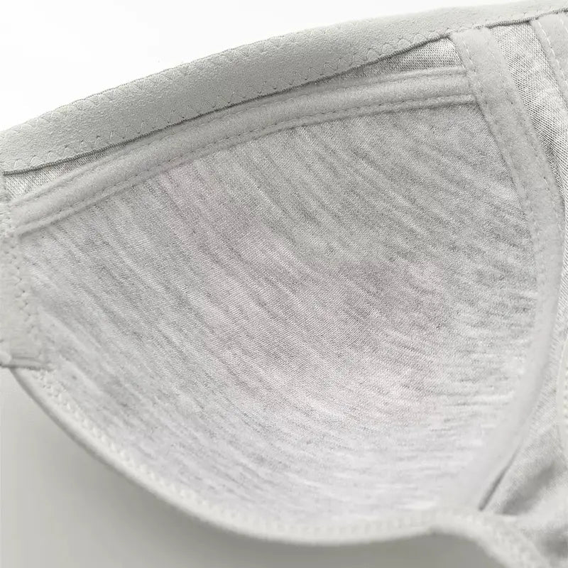 ⏰ Nå kun 48 % rabatt!❤️Justerbar push-up-BH med frontlukking, uten bøyler, sømløs og med sidestøtte for daglig bruk, komfort vår/sommer