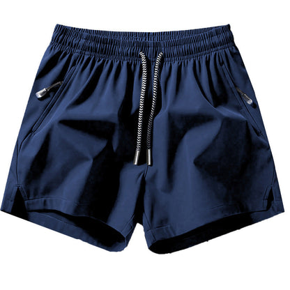 🏆 Meilleure Vente 2026 | Treningsshorts med hurtigtørkende teknologi | Glidelåslommer for nødvendigheter 📱💨【-48%】