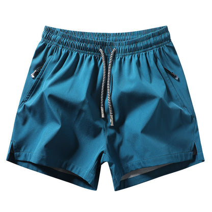🏆 Meilleure Vente 2026 | Treningsshorts med hurtigtørkende teknologi | Glidelåslommer for nødvendigheter 📱💨【-48%】
