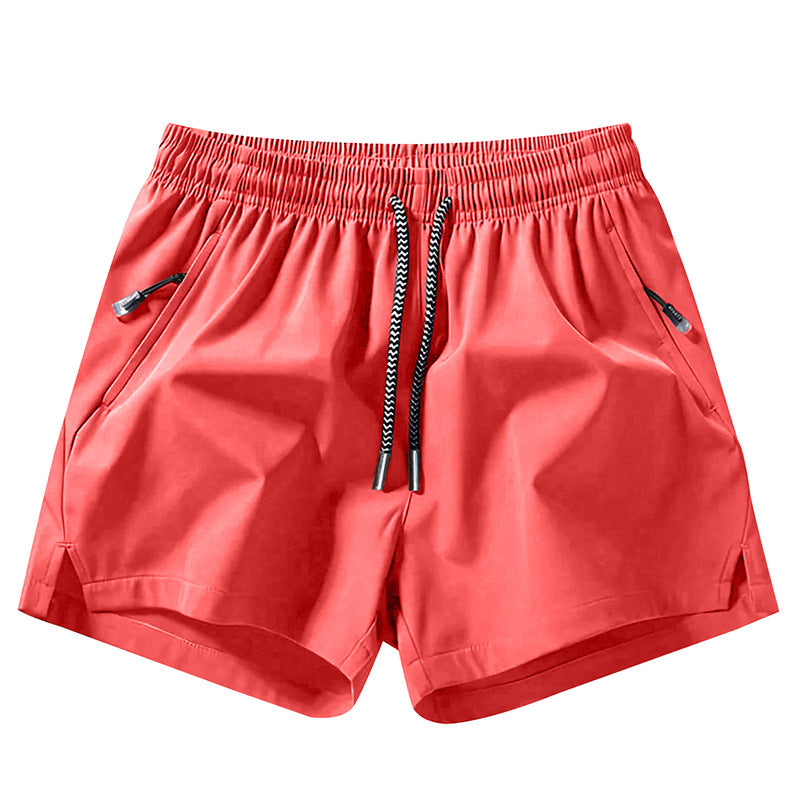 🏆 Meilleure Vente 2026 | Treningsshorts med hurtigtørkende teknologi | Glidelåslommer for nødvendigheter 📱💨【-48%】