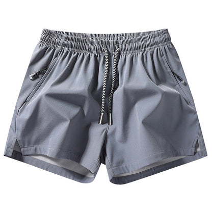 🏆 Meilleure Vente 2026 | Treningsshorts med hurtigtørkende teknologi | Glidelåslommer for nødvendigheter 📱💨【-48%】