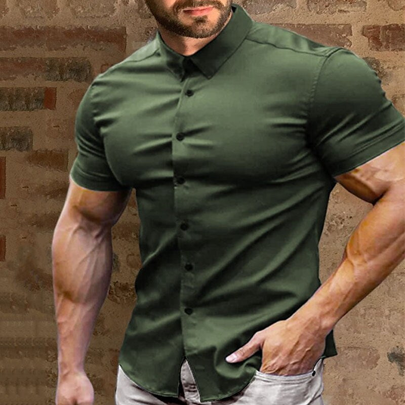 👔 48 % RABATT NÅ! ✨ Herreskjorter uten strykejern – Rynkefrie, komfortable hele dagen og perfekte for business eller casual 👕