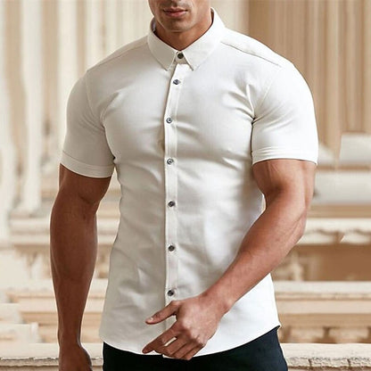 👔 48 % RABATT NÅ! ✨ Herreskjorter uten strykejern – Rynkefrie, komfortable hele dagen og perfekte for business eller casual 👕
