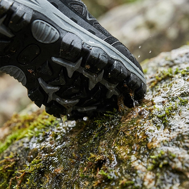 🥾48 % RABATT! ⛰️ Lette tursko for menn – pustende, vanntette og sklisikker såle for terreng 🧗‍♂️
