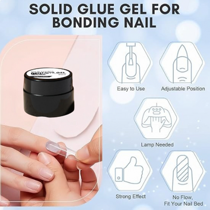 Neglelimgel for presse-on negler