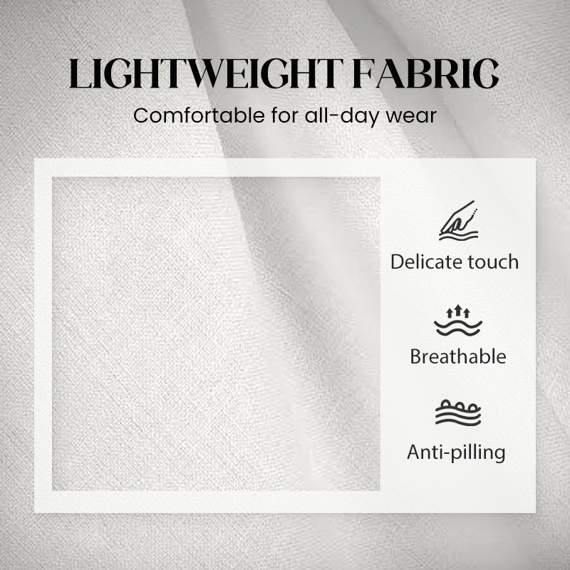 ✨ Uanstrengt elegant til hverdagsbruk – Premium bluse med volanger og V-hals! ✨