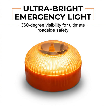 🚨 48% AVSLAG – LED Magnetisk nødlys med sterk magnet & varselblink