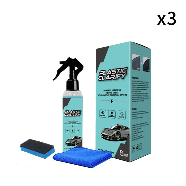 🔥🔥Multifunksjonell effektiv spray for plastrestaurering av biler