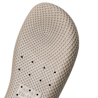 Unisex pustende slip-in tøfler med nettinghull
