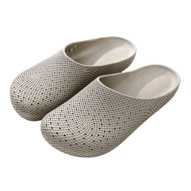 Unisex pustende slip-in tøfler med nettinghull