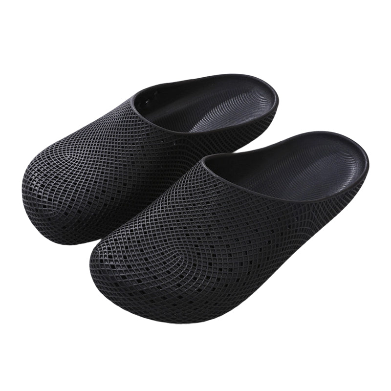 Unisex pustende slip-in tøfler med nettinghull