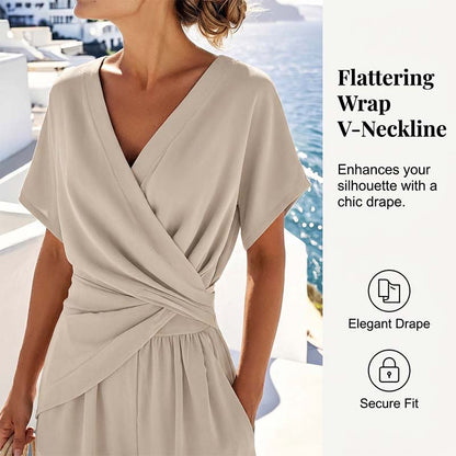 💃 Elegant ensfarget todelt sett – skaper umiddelbart en feminin silhuett!