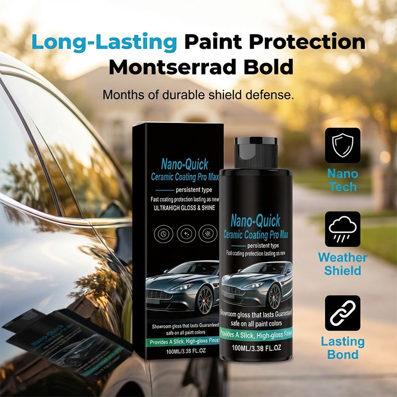 🎁50 % rabatt🔥Nano-keramisk beleggspray med høy glans, vannavstøtende og ripebestandig