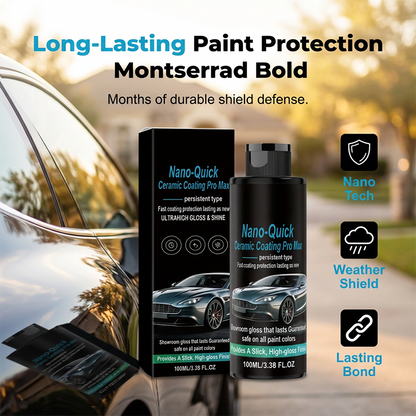 🎁50 % rabatt🔥Nano-keramisk beleggspray med høy glans, vannavstøtende og ripebestandig