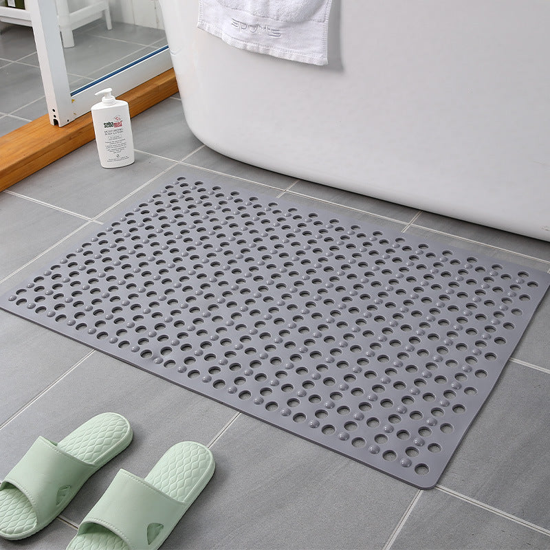 🛀Sklisikker badematte🧹Behagelig tekstur, absorberende og maskinvaskbar💦