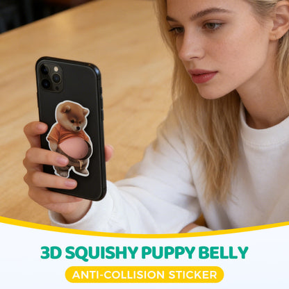 3D Søt Shiba Inu Selvklebende Dørstopper & Stressball