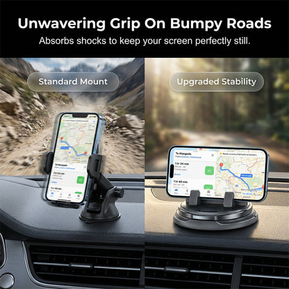 Mobilholder til Bil med 360° Rotasjon for Dashbord
