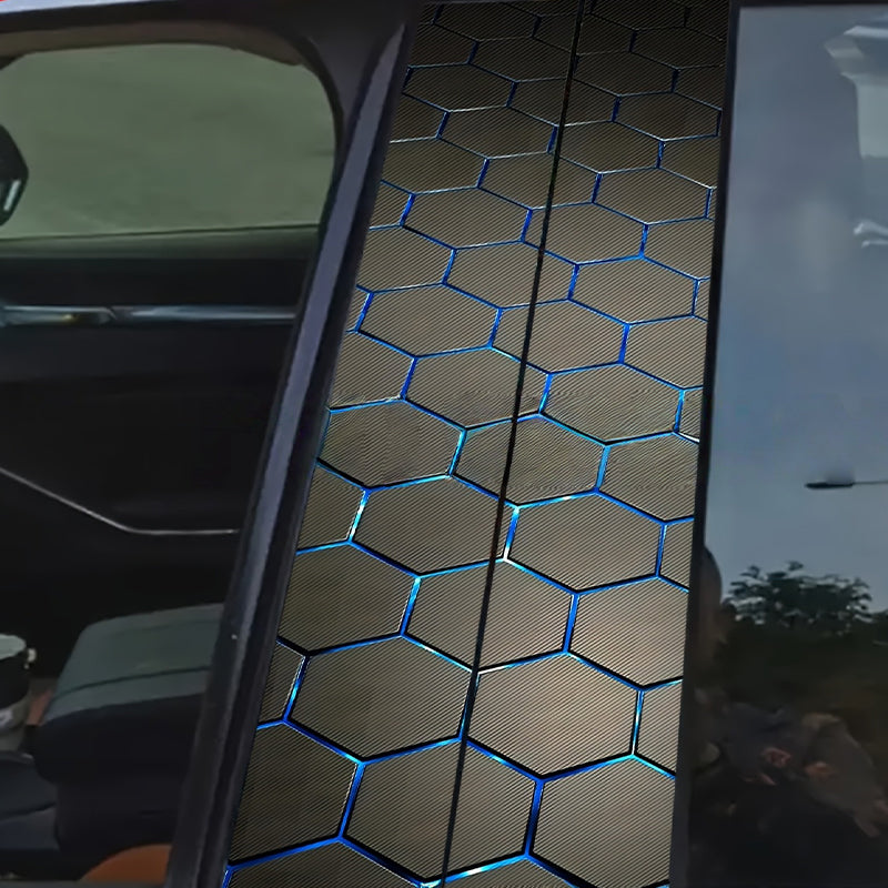 🚗 48 % RABATT NÅ! ✨ Dekorative klistremerker til B-stolpen på bilen – Høyglanset, ripebestandig og perfekt for en stilig oppgradering 💎