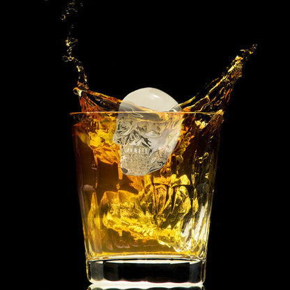🥳2026 VARMT SALG🥳💞50 000+ SOLGT!💥💀🧊 48% RABATT! DIY silikon hodeskalle-isbitbrett – Kjempestor saktesmeltende hodeskalle til whisky, cocktails og mer. Matgodkjent, BPA-fri. Perfekt til Halloween og fester. 🎃✨