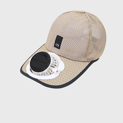 🔥 Hot salg 48% RABATT🔥Pustende baseballcaps med solcellevifte