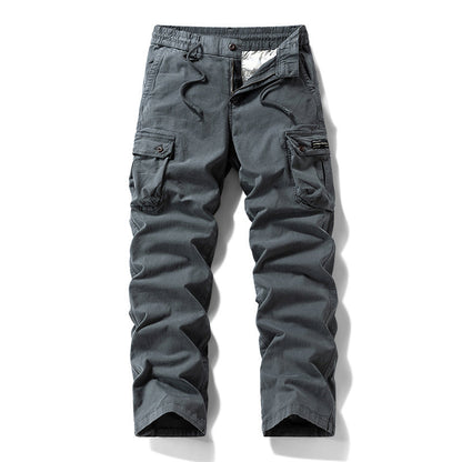 👖 48 % RABATT NÅ! 🛠️ Taktiske cargobukser i bomull – mange lommer, forsterkede sømmer og justerbar midje 👖🪖