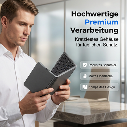 🔥48 % rabatt i en begrenset periode💥Sammenleggbart Bluetooth-tastatur med touchpad--⌨️Mer effektiv inntasting på kontoret✨