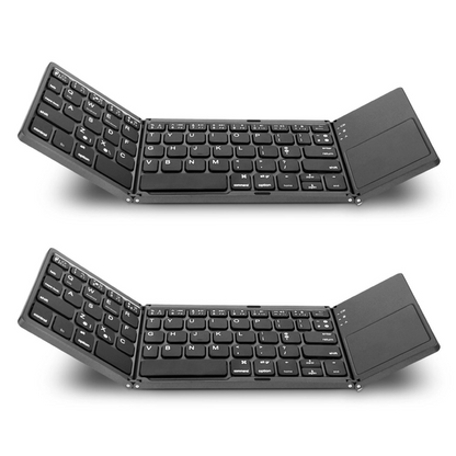 🔥48 % rabatt i en begrenset periode💥Sammenleggbart Bluetooth-tastatur med touchpad--⌨️Mer effektiv inntasting på kontoret✨