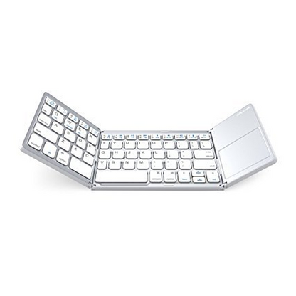 🔥48 % rabatt i en begrenset periode💥Sammenleggbart Bluetooth-tastatur med touchpad--⌨️Mer effektiv inntasting på kontoret✨