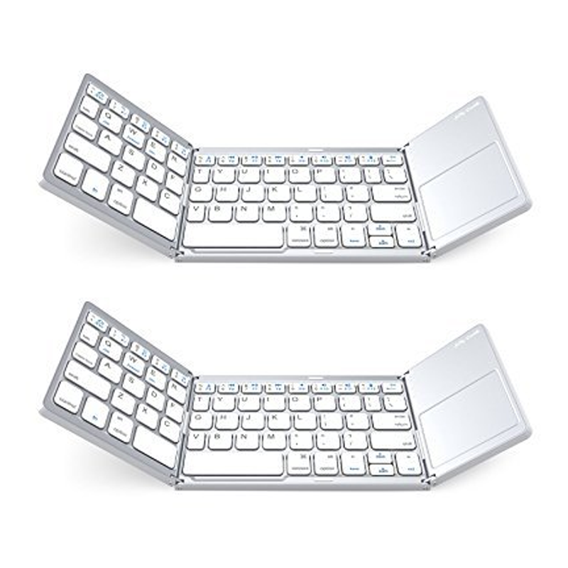 🔥48 % rabatt i en begrenset periode💥Sammenleggbart Bluetooth-tastatur med touchpad--⌨️Mer effektiv inntasting på kontoret✨