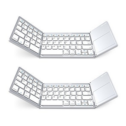 🔥48 % rabatt i en begrenset periode💥Sammenleggbart Bluetooth-tastatur med touchpad--⌨️Mer effektiv inntasting på kontoret✨