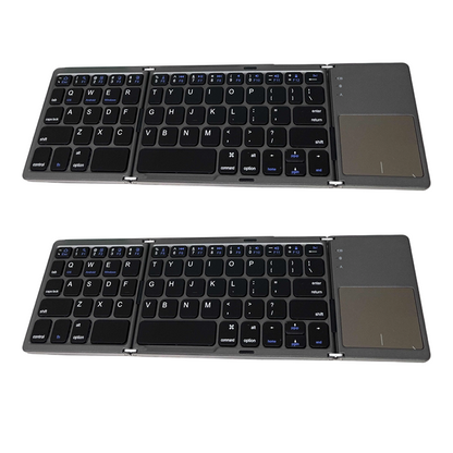 🔥48 % rabatt i en begrenset periode💥Sammenleggbart Bluetooth-tastatur med touchpad--⌨️Mer effektiv inntasting på kontoret✨
