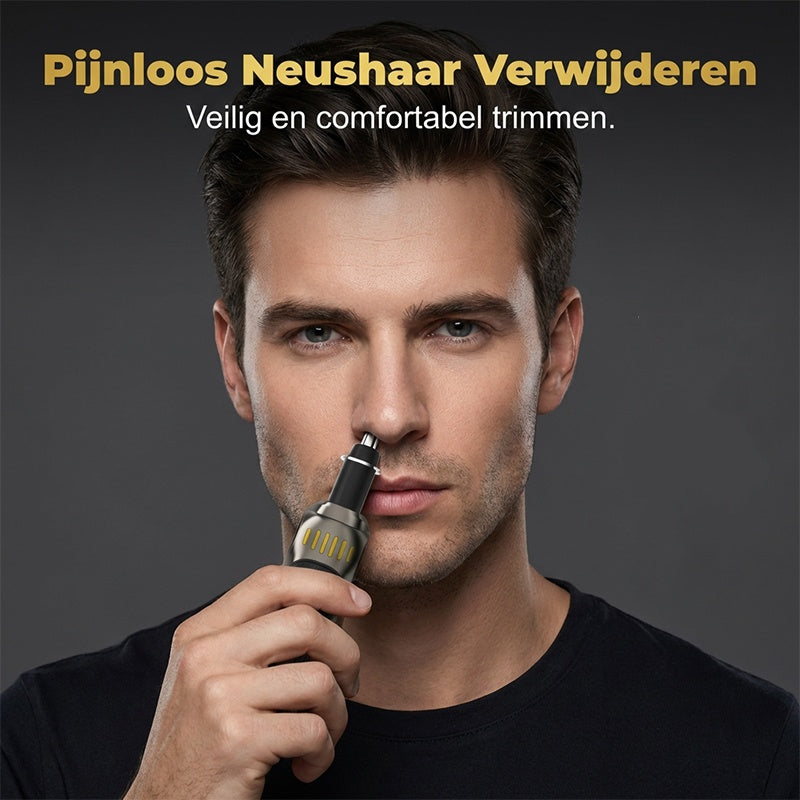 🌞Frisk inn i våren med 48 % rabatt!🧔 Luksuriøst 3-i-1 profesjonelt pleiesett for menn - T-bladstrimmer, foliebarbermaskin og nesetrimmer - Med LED-skjerm og USB-oppladbar