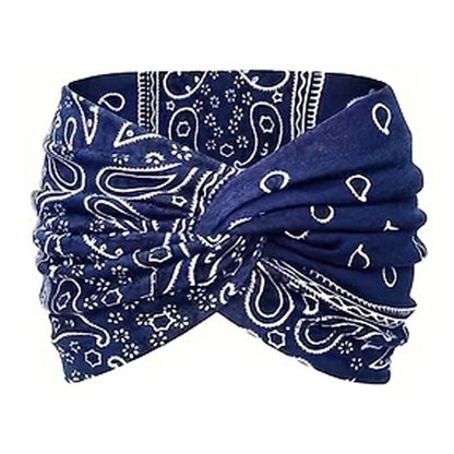 🎀 Kjøp 1 få 1 gratis! 🧘Elastisk bredt pannebånd for kvinner – Mykt, tøyelig og perfekt for yoga, løping og hverdagsbruk ✨