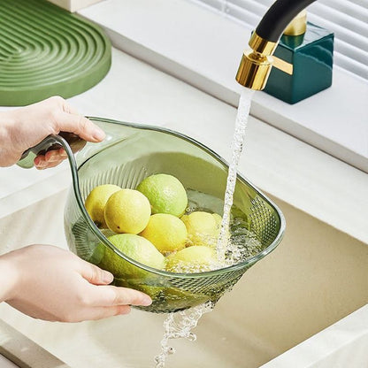 🍚 48 % RABATT! 🥣 Multifunksjonell sil for risvask med håndtak