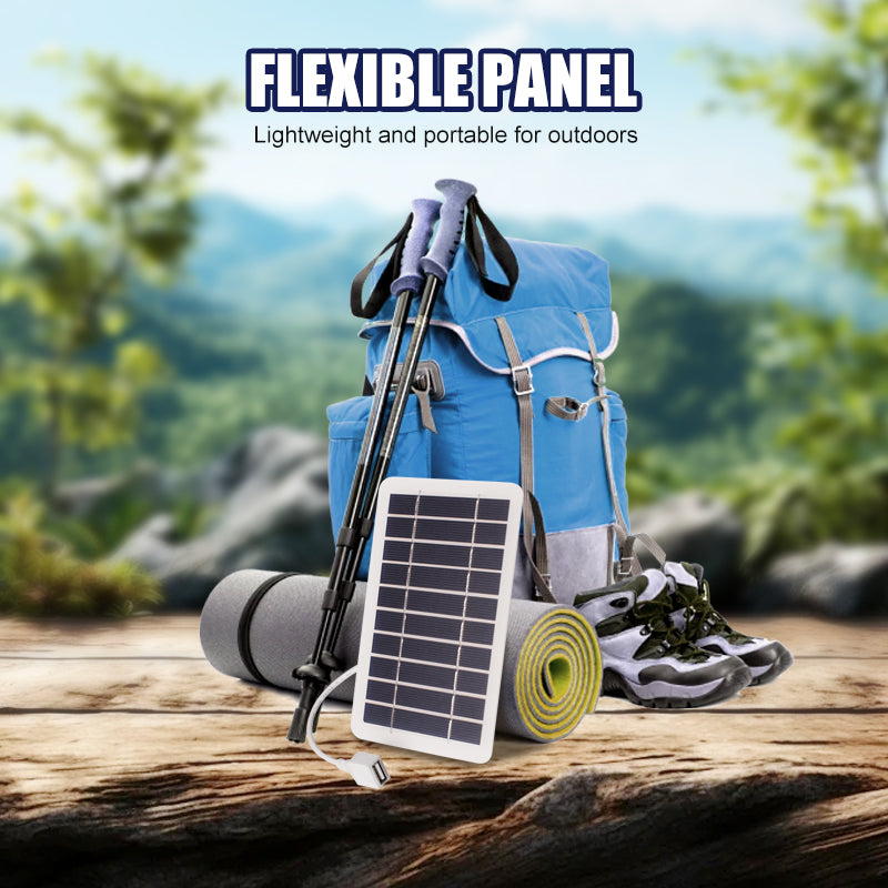 2W 5V fleksibelt solcellepanel