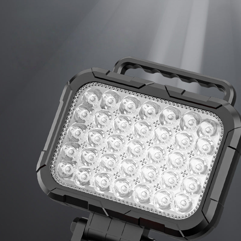 ⏳BEGRENSET TID: 48 % RABATT!💡180° roterbar LED-arbeidslampe – Med dobbel USB-powerbankfunksjon – Robust og trådløs – Universell batterikompatibilitet – For garasje, bygging og camping