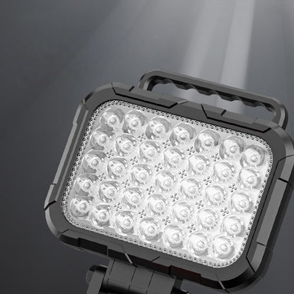 ⏳BEGRENSET TID: 48 % RABATT!💡180° roterbar LED-arbeidslampe – Med dobbel USB-powerbankfunksjon – Robust og trådløs – Universell batterikompatibilitet – For garasje, bygging og camping