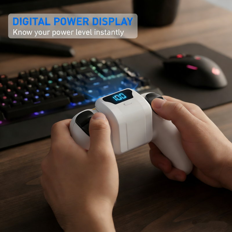 Oppladbar batteripakke for PS5-kontrolleren