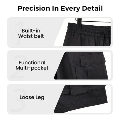 🩳48% RABATT! ✨ Herre Cargoshorts – Løs passform, flere lommer, slitesterk 🍂