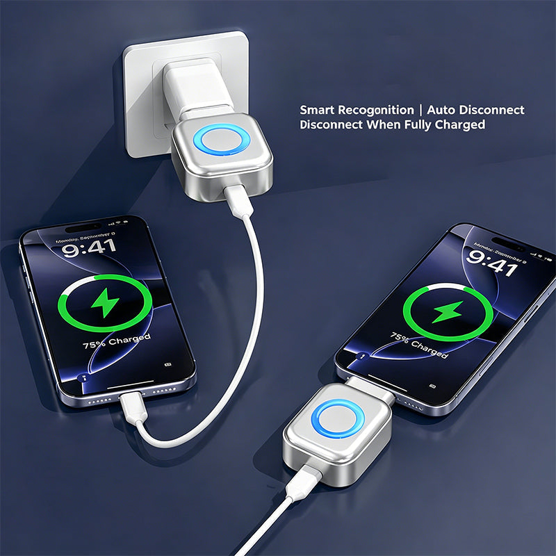 Automatisk avstenging hurtigladeadapter