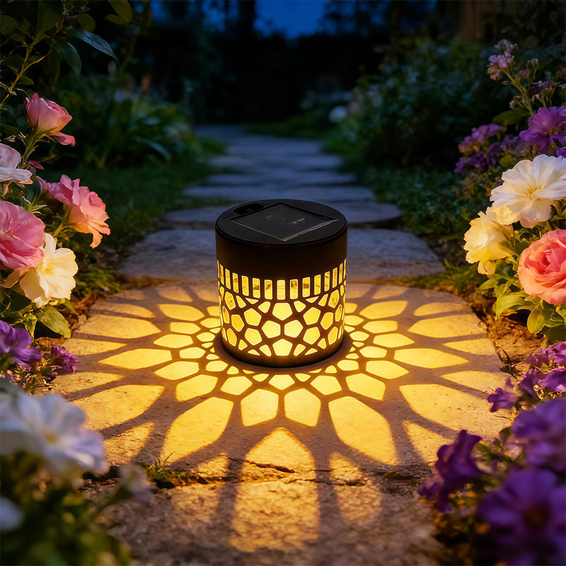 Soldrevet LED-projeksjonshagelys