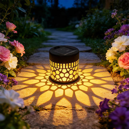 Soldrevet LED-projeksjonshagelys