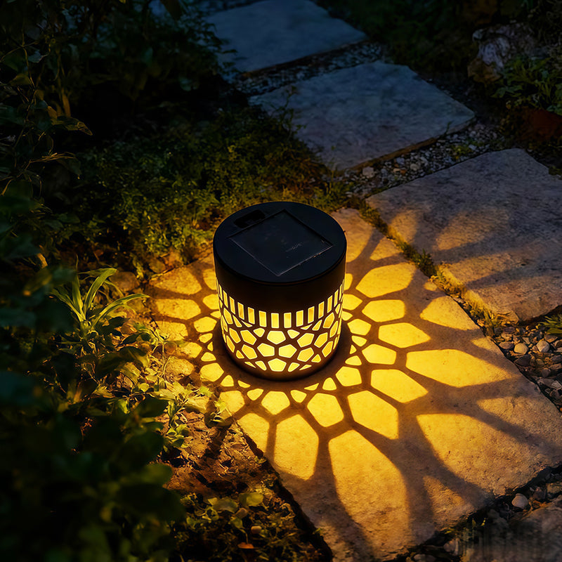 Soldrevet LED-projeksjonshagelys