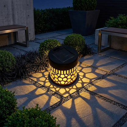 Soldrevet LED-projeksjonshagelys