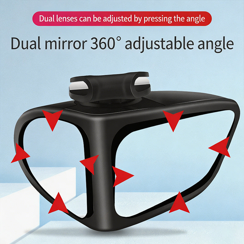 Dobbel linse 360° justerbart blindsonespeil