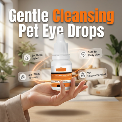 💐48 % RABATT! Veterinæranbefalt øyeløsning – Mild formel for sensitive raser 🩺🐕【Begrenset tilbud】