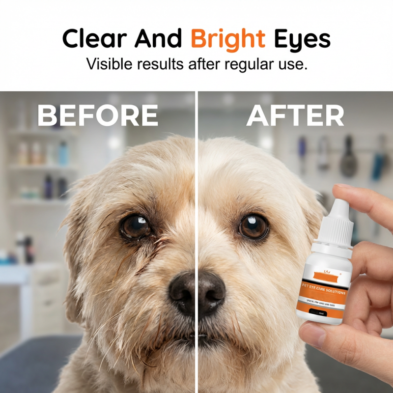 💐48 % RABATT! Veterinæranbefalt øyeløsning – Mild formel for sensitive raser 🩺🐕【Begrenset tilbud】