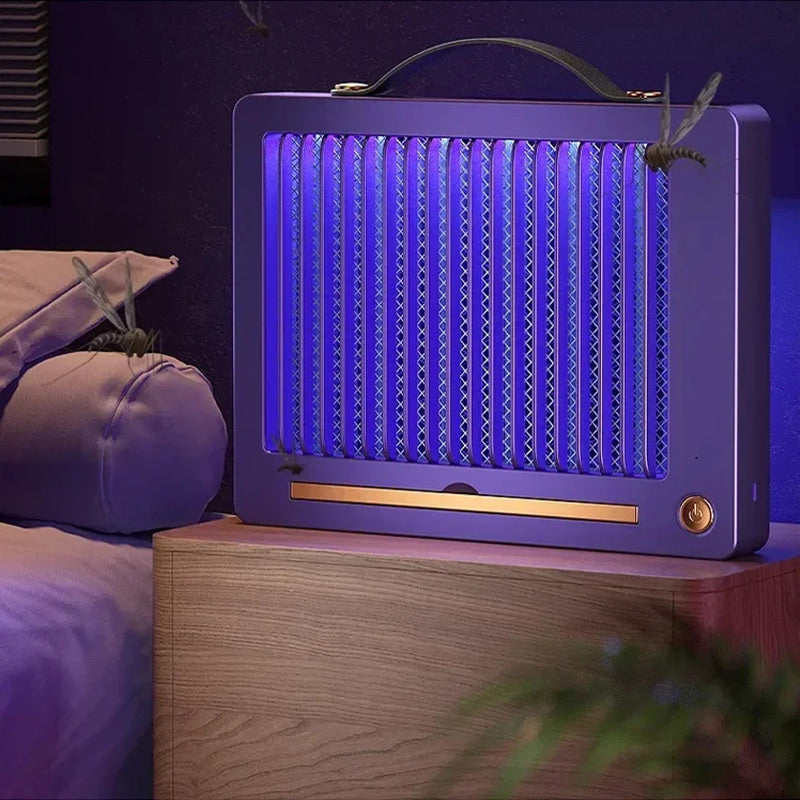 Veggmontert elektrisk myggdrepende lampe